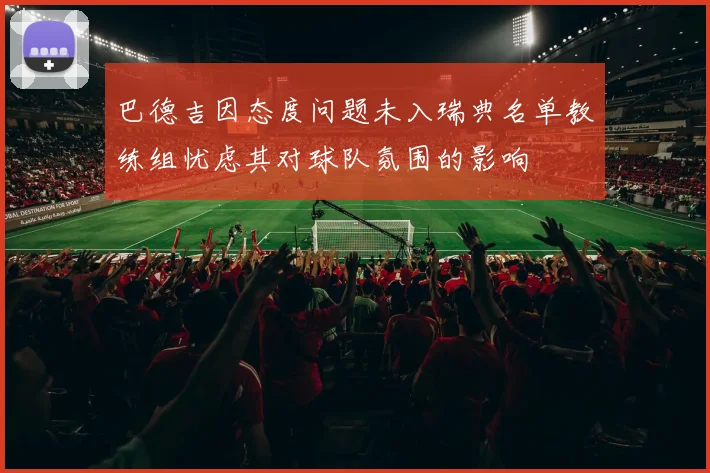 巴德吉因态度问题未入瑞典名单教练组忧虑其对球队氛围的影响